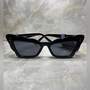 Sunglasses*Elegant Black Cat-Eye Design 400UV Protection